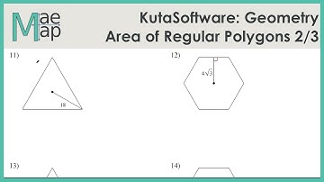 KutaSoftware: Geometry- Area Of Regular Polygons Part 2
