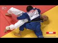 Epic pin in women&#39;s judo! replays from 8 different cameras!