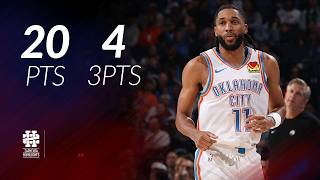 Isaiah Joe 20 pts 4 threes vs Wolves 25/26 season