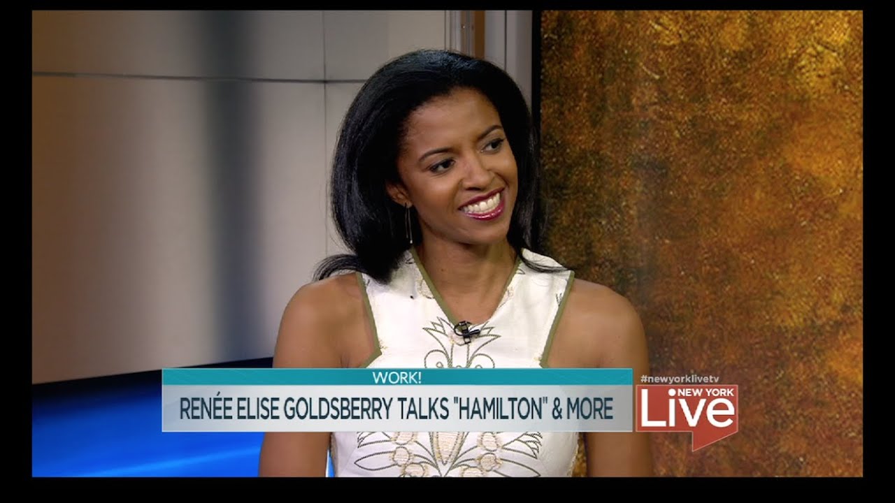 wife and kids Renee Elise Goldsberry Talks