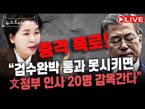 [뉴스트라다무스 라이브 제 36화] 충격! 양향자 의원 양심폭로!! 민주당 의원들의 노골적인 속셈 공개됐다!