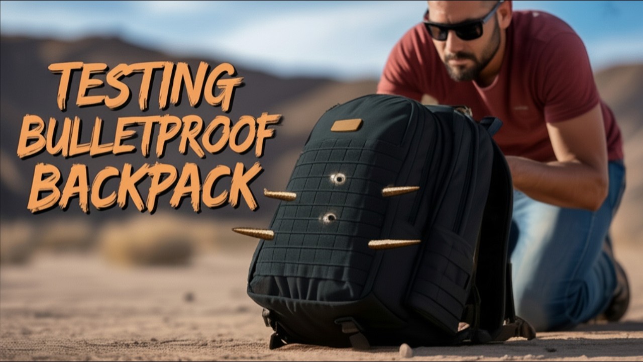 Bulletproof Backpack!