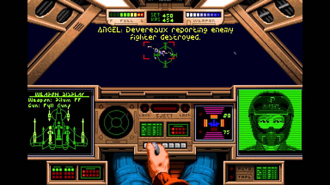 Wing Commander 1 Play Through Part 8 - YouTube