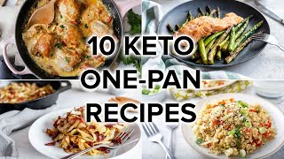 10 Keto One-Pan Recipes with Easy Cleanup image