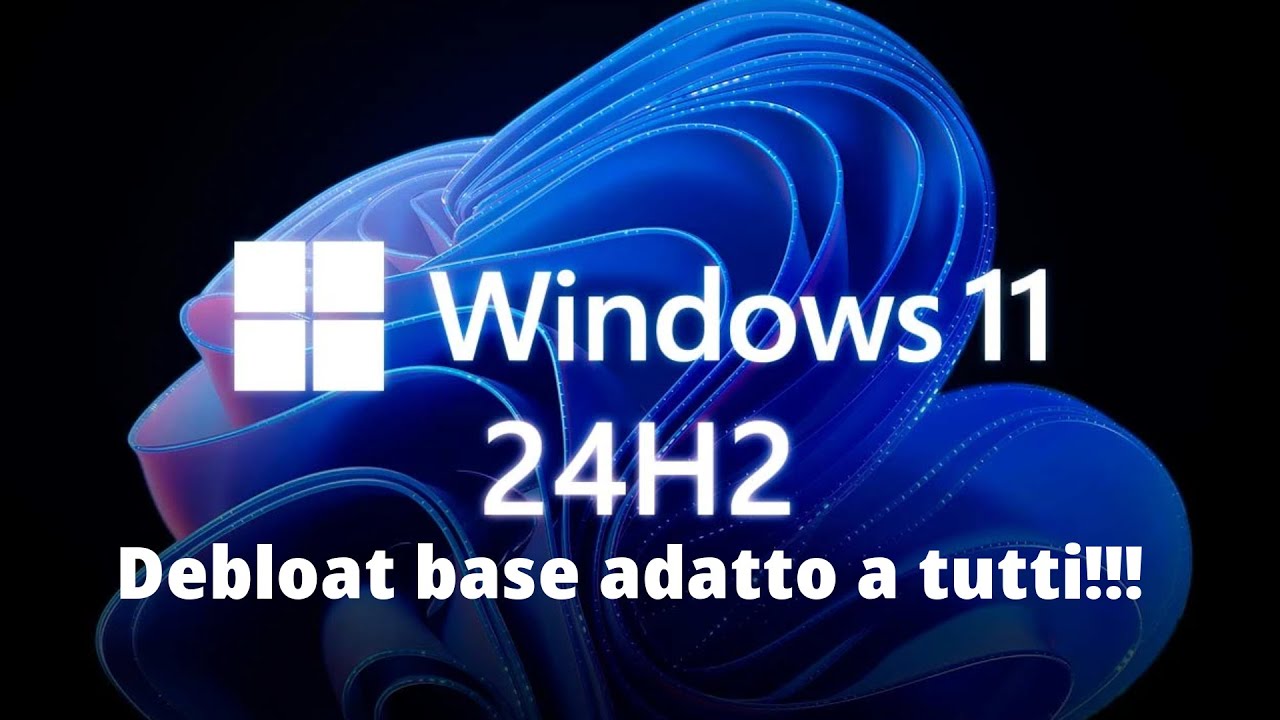 Come fare un debloat base su Windows 11 nel 2025