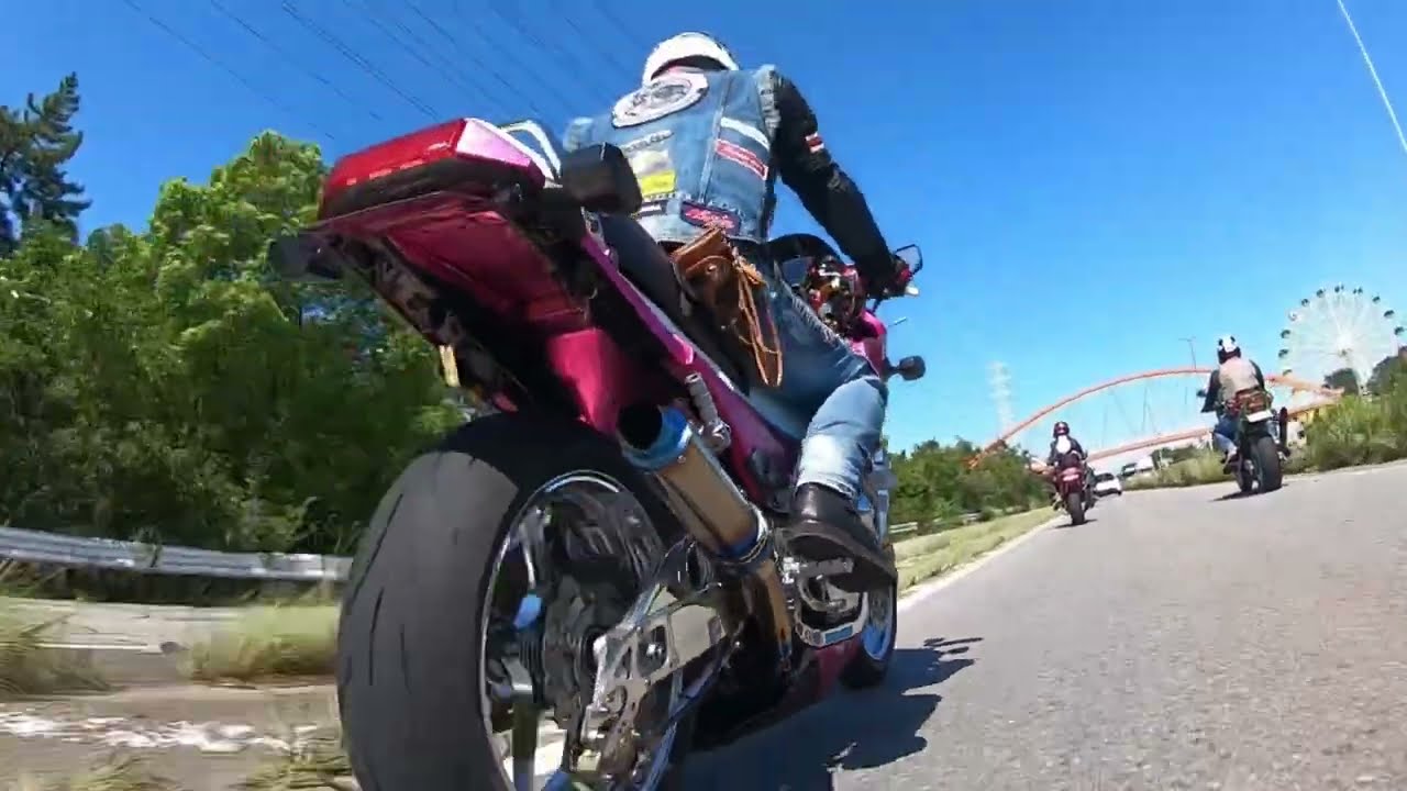 (#20) #gpz900r  4K ツーリングシーン