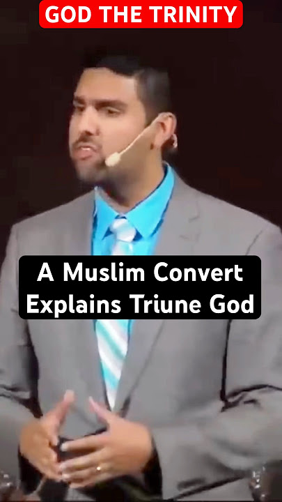 GOD IS TRIUNE, HOW? A Muslim Convert TRYING To Explain Triune God (Trinity)! View Full Video