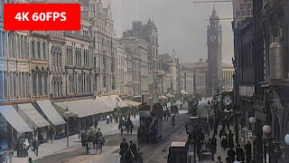 Beautiful Belfast in 1898 in color! | AI Enhanced Film