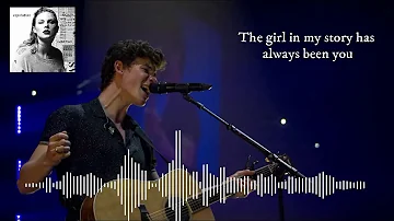 Taylor Swift - Lover Remix Feat. Shawn Mendes (Lyric)