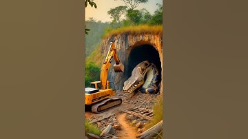 "JCB wala samp ka Ghar todta h, #cartoon #snake #trending #video