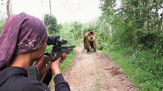 AKHIRNYA KETEMU MONYET YANG MERESAHKAN WARGA