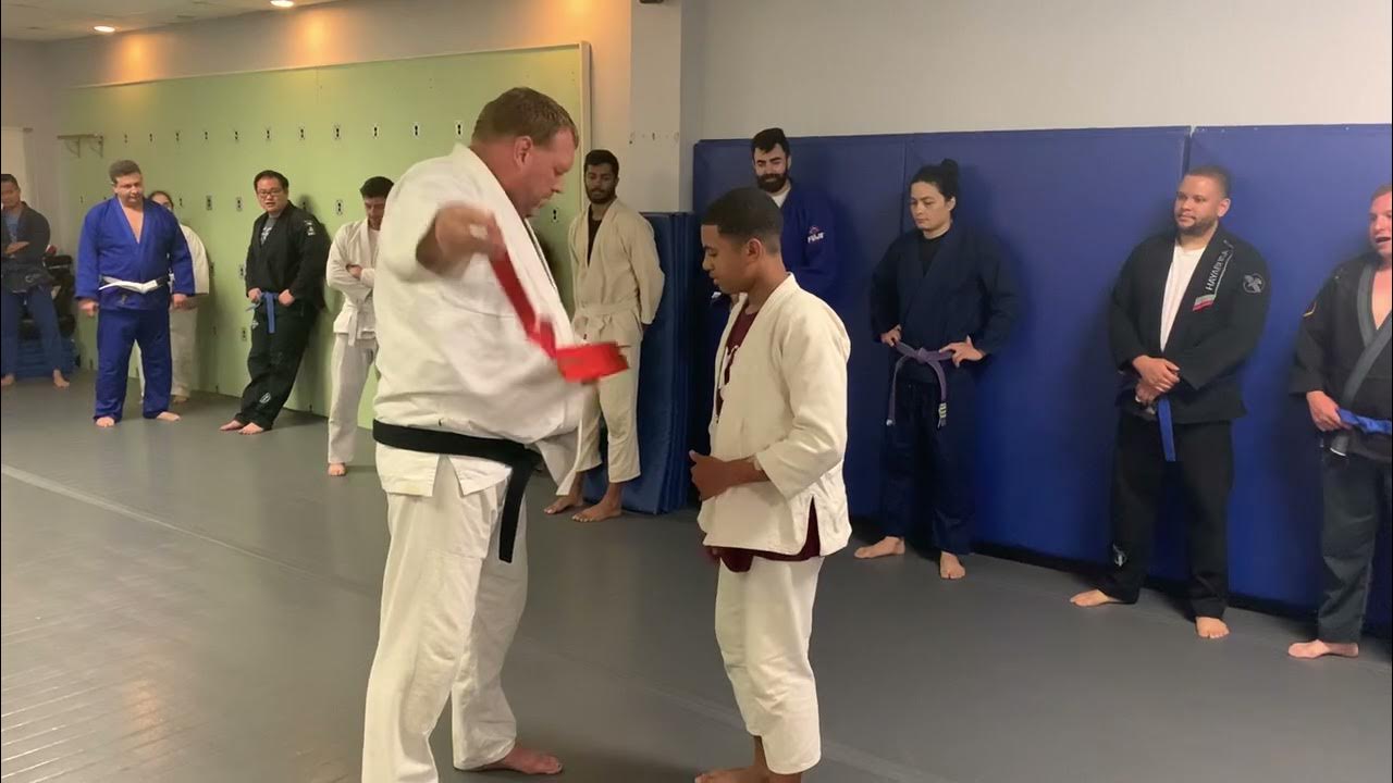 Brazilian Jiu Jitsu Orange Belt Promotion YouTube
