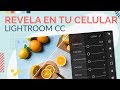 Cómo EDITAR FOTOGRAFÍAS en tu teléfono con Lightroom CC  / Lightroom Mobile App