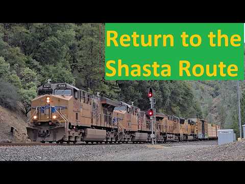 Return to the Shasta Route! Four Trains on the Valley Sub