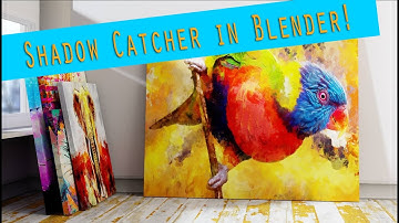 Shadow Catcher || Blender 2.91 || Quick Tutorial || VFX