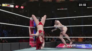 (Request) WWE 2k19 Kushina Uzumaki VS Hinata Hyuga Bikini Submission Ironwoman (30 Mins)
