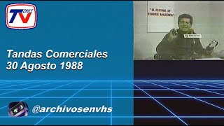 Tandas Comerciales TVN - 30 Agosto 1988