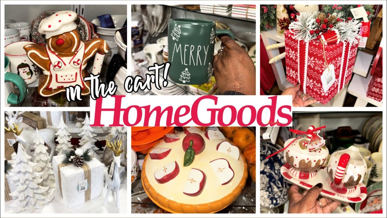 HOMEGOODS SHOP WITH ME HOMEGOODS CHRISTMAS FINDS YouTube