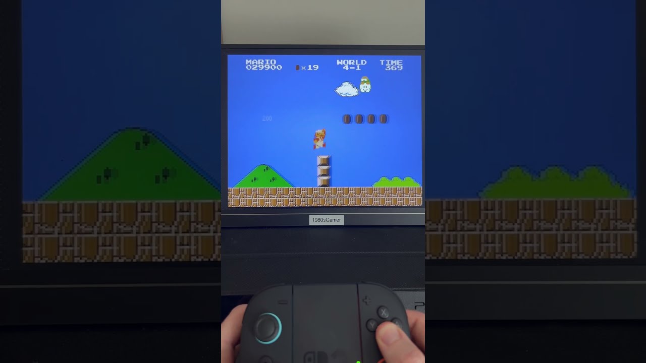 Jumping Over Piranha Plants In Super Mario Bros