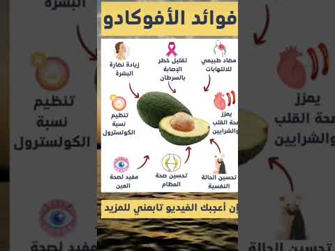 فوائد الأفوكادو