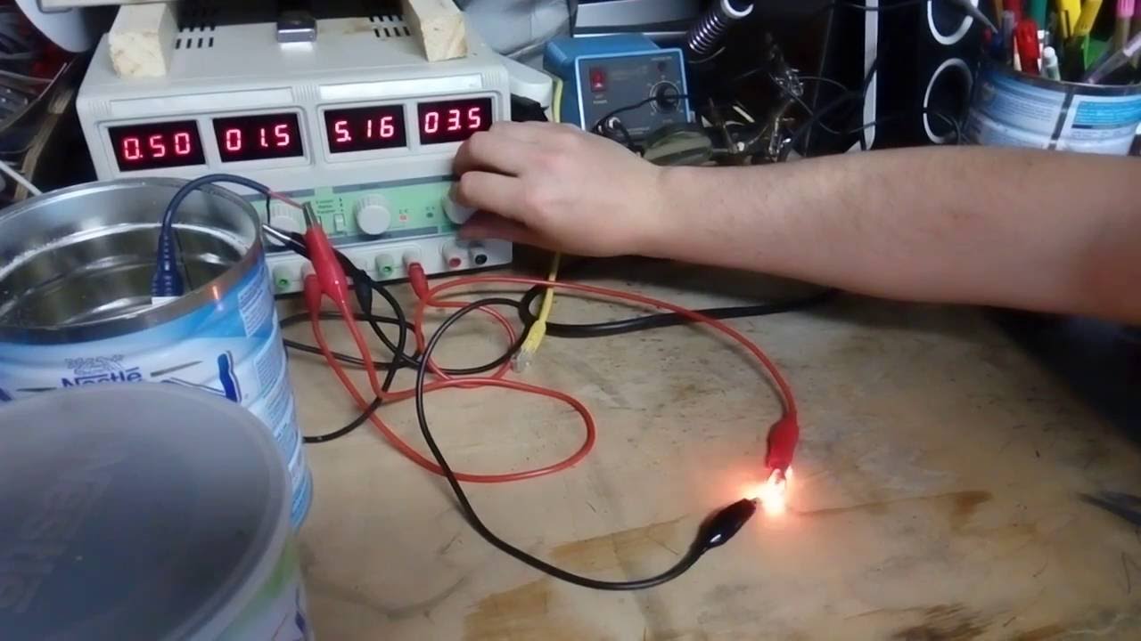 Electrical steelwoolbased igniter test YouTube