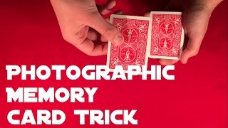 Photographic Memory Card Trick!