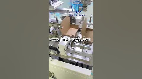 Tray Former Cardboard Box Erecting Machine Efficiency Carton Erector