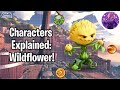 Characters Explained Wildflower In BFN PVZ