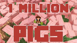 Giant Pig Farm in Minecraft for Kids!