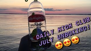 A Paint Can Bong??!| Daily High Club July 2019 Unboxing