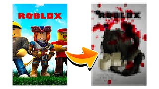 I Turned Kids' Game Posters Into Horror