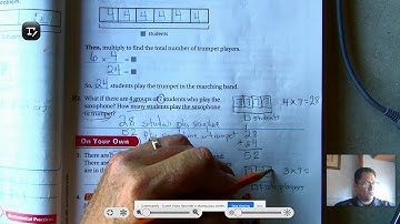 3rd grade GO Math-Lesson 3.4 Problem Solving-Model Multiplication pages 115-118