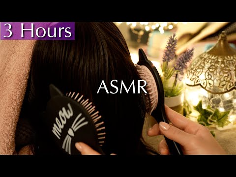 💜ASMR Hair Brushing💜From Anxiety to Serenity 😇 ASMR Therapy🌟 No Talking