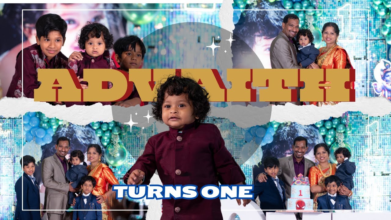 Advaith Turns1 | Birthday Cinematic 4K - YouTube