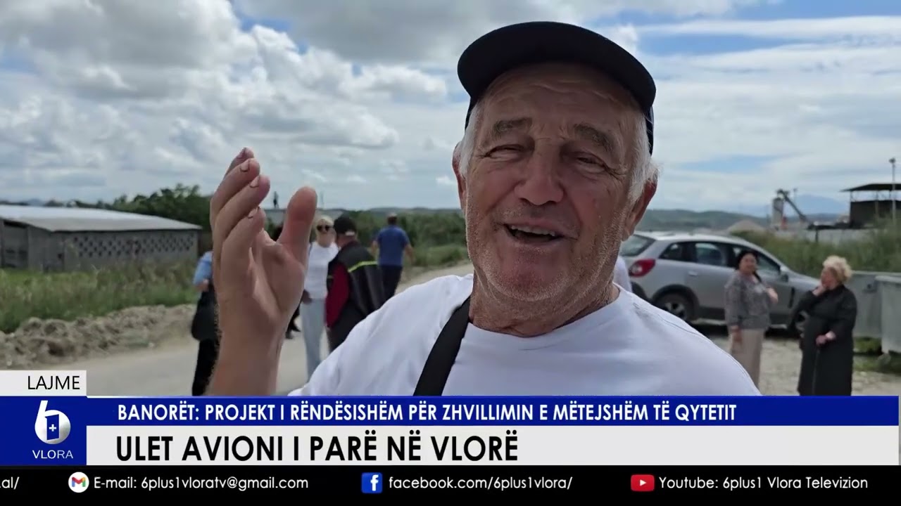 Ulet avioni i parë në Vlorë - Banorët: Projekt i rëndësishëm për zhvillimin e mëtejshëm të qytetit