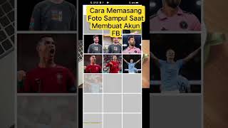 Cara Memasang Foto Sampul Saat Membuat Akun Facebook