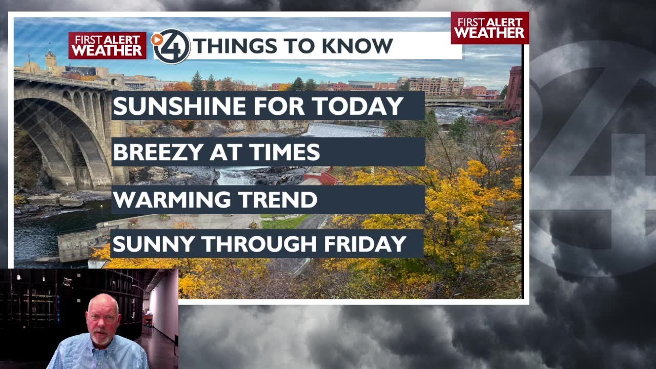 Sunny and Breezy for Much of Tuesday - YouTube