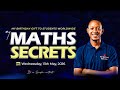 Some Maths Secrets I learnt as a Student