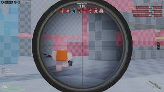 QUICK SCOPING IN MINECRAFT | Sniper Arena | Roblox