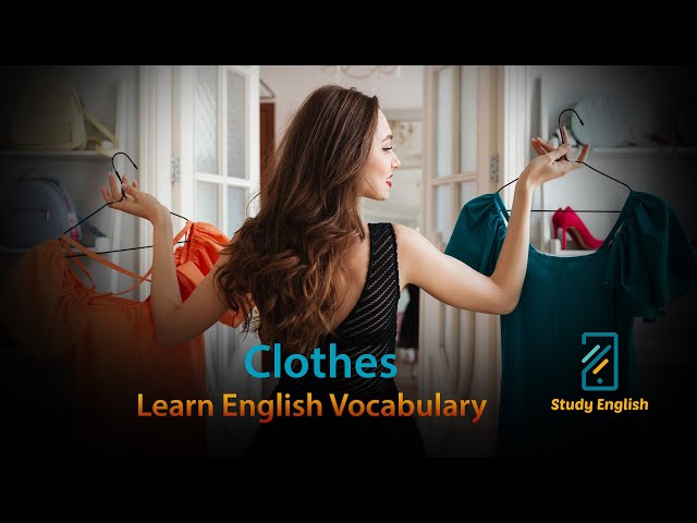 English Vocabulary - Clothes 