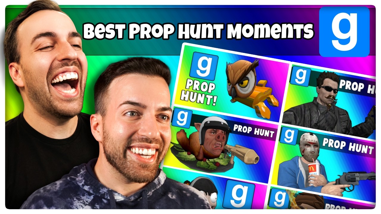 We React To Vanoss Crew BEST Prop Hunt Moments