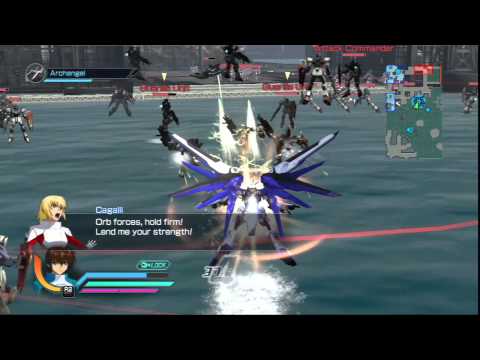 Dynasty Warriors: Gundam Reborn - Freedom Gundam Gameplay - (Hard Mode)