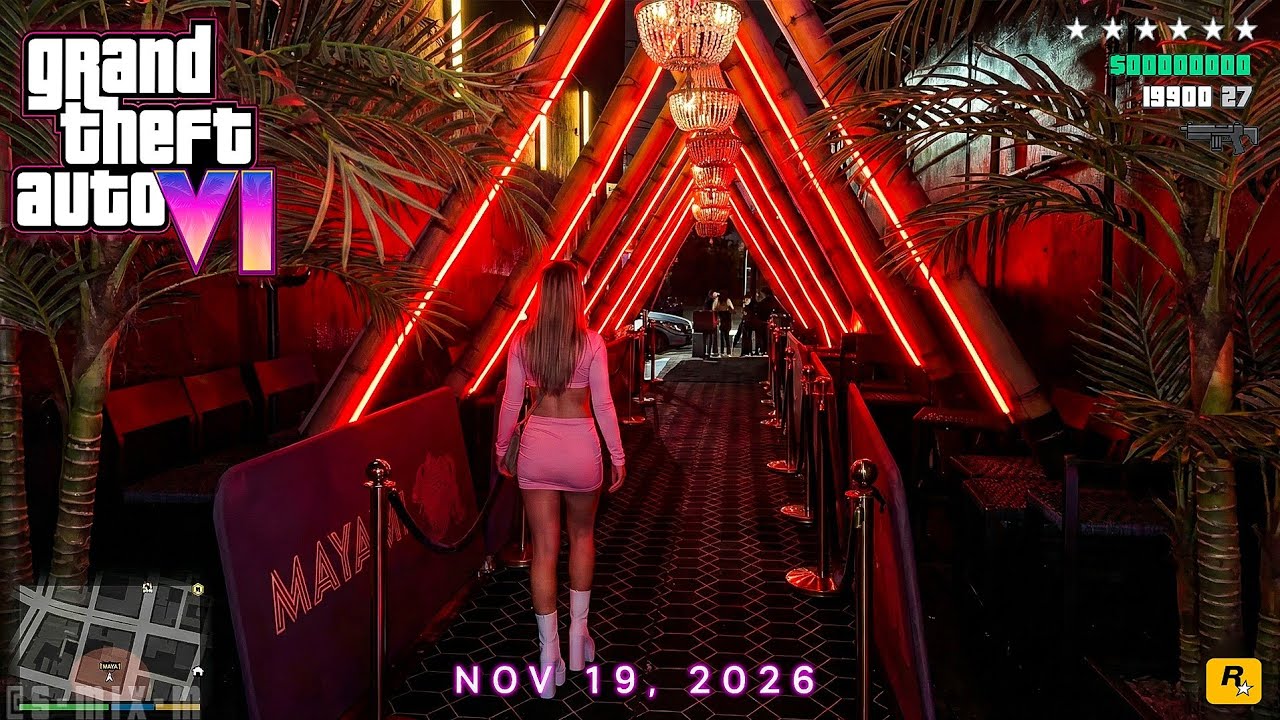 Grand Theft Auto VI Gameplay 2026 | GTA 6 Trailer 3 AI 4K Nov 19 Launch