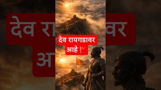 रायगडावर देव आजही जिवंत आहे 🚩 | Shivaji Maharaj Status | Powerful Marathi Motivation #shorts