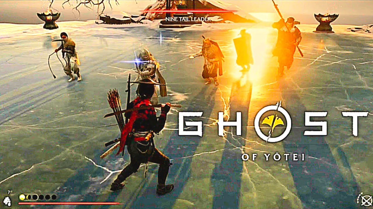 Ghost Of Yotei: Nine Tail Leader Boss Fight (4k 60fps)