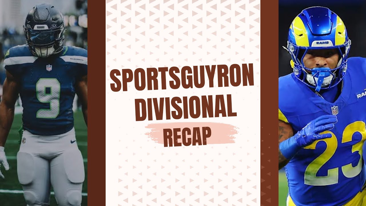 NFL DIVISIONAL RECAP. HUGE INJURY NEWS. 