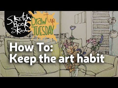 How to Keep a Sketchbook Habit
