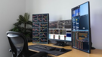 My 2025 Trading & Programming Computer Office Setup