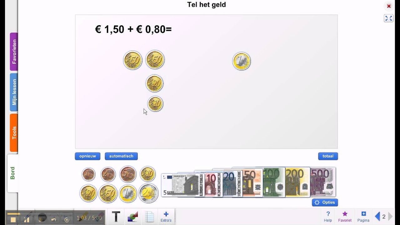 Verrassend Groep 5 rekenen blok 11 les 8 rekenen met geld - YouTube RF-51