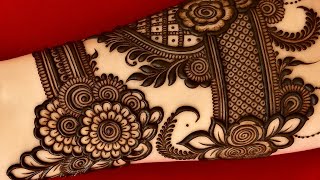 Beautiful Heavy Arabic Mehandi Designs Front Hand Heavy Arabic Henna